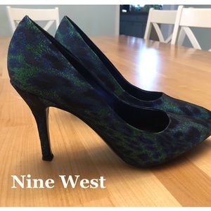 Nine West Flax animal print pump